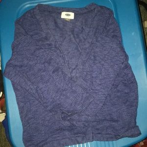 Blue sweater